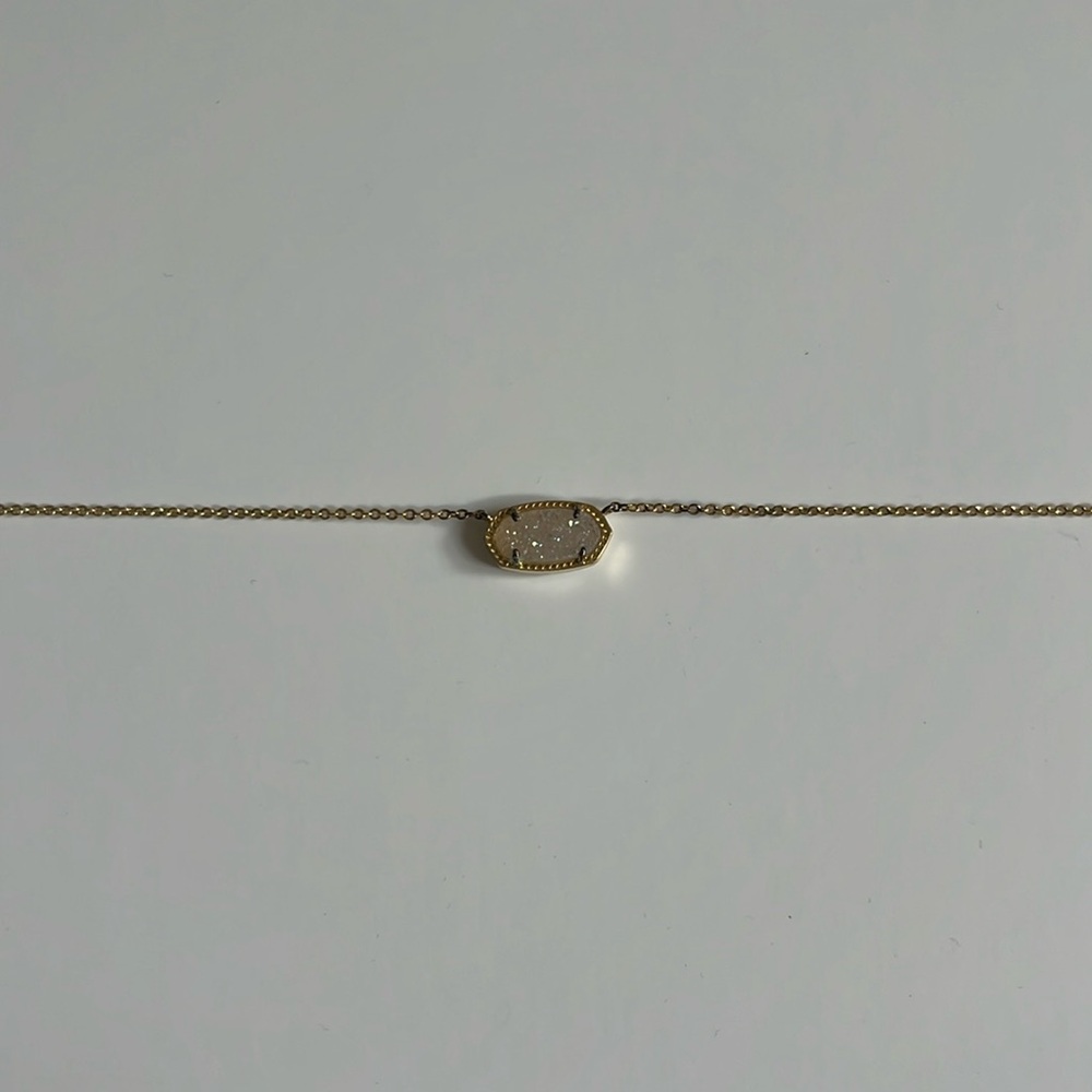 Kendra Scott Gold Oval Pendant Necklace